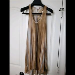 Helmet Lang Racer Back Dress
